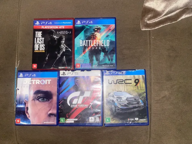 Jogos de ps4 e ps5