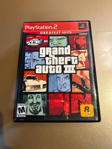 GTA 3 original Play Station 2