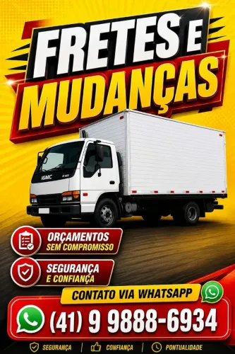 Transportamos com segurança e agilidade
