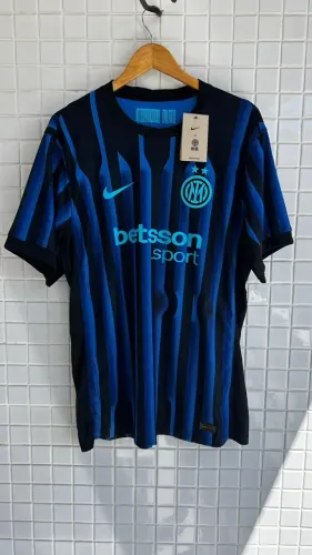 CAMISA INTER DE MILÃO 25/26 1 VERSÃO JOGADOR
