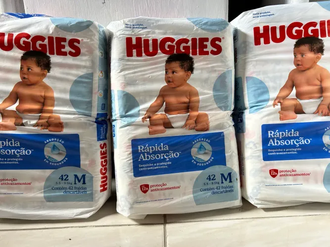 Fralda Huggies M