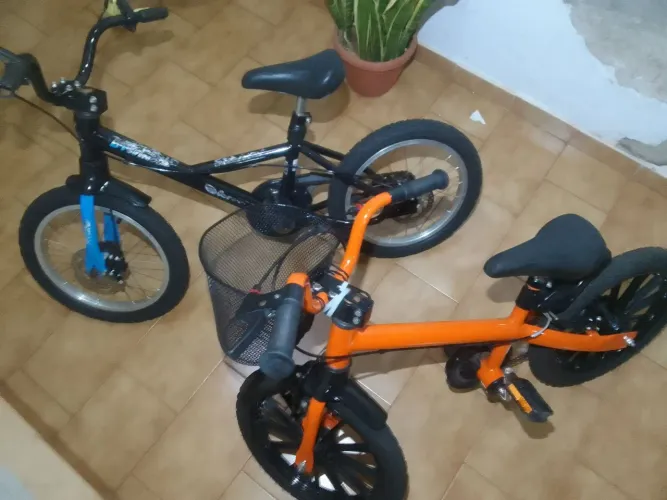 Combo 2 Bicicletas Infantis Aro 16 (Nathor Extreme + B'TWIN) - Muito Conservadas!