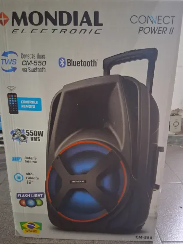 Caixa de som mondial 550W