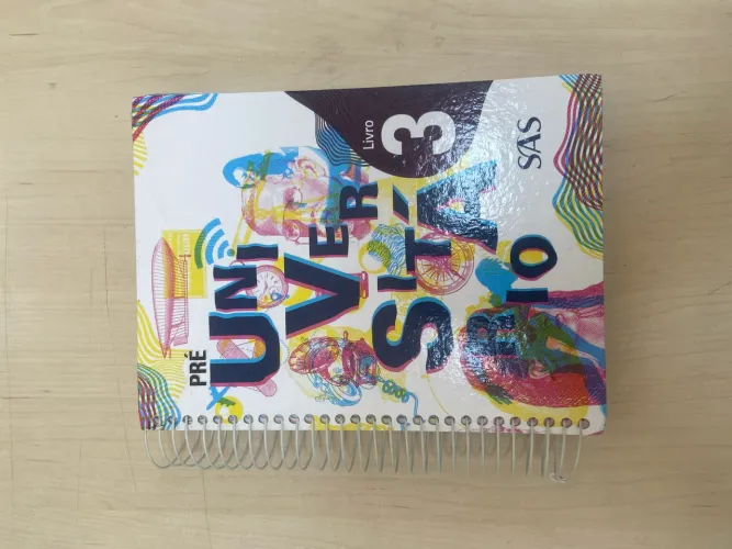 LIVRO SAS EDIÇÃO DE NÚMERO 3 (PRÉ UNIVERSITÁRIO)