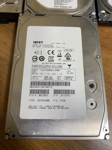 HD Servidor SAS 600GB 15K RPM HGST (Enterprise)