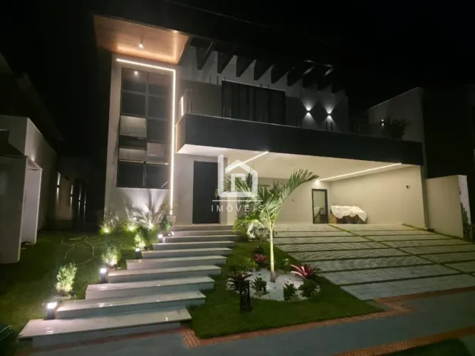 Maravilhsa casa com 4 Suites no Condominio Jardins Veneza