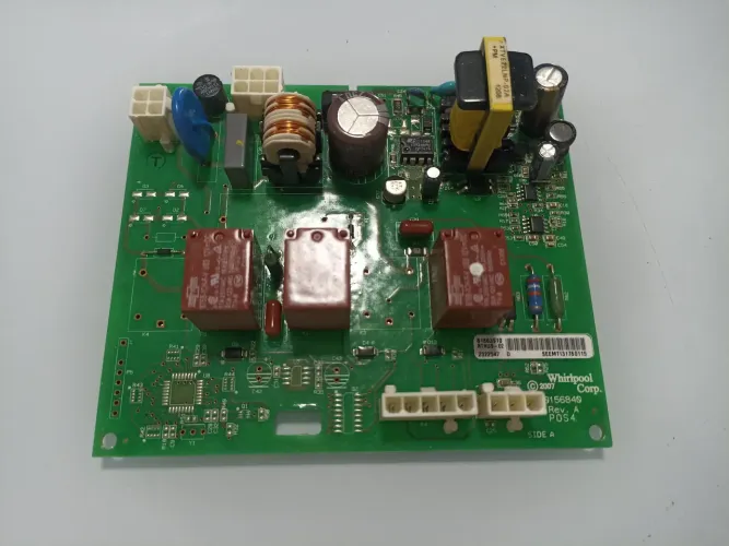 Placa eletrônica geladeira Brastemp side by side brs62 w10156840