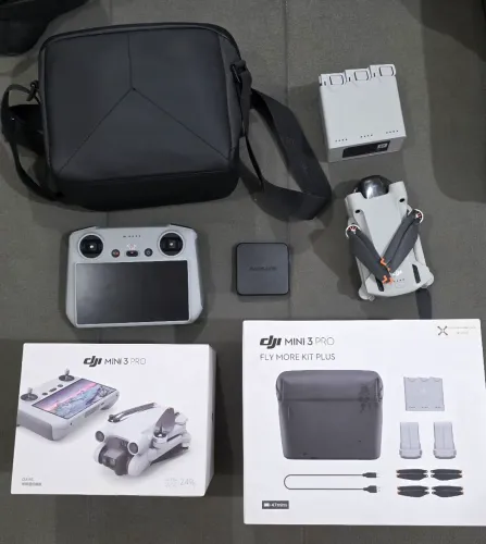 Drone DJI Mini 3 PRO + Kit Plus Fly More + Kit Filtros ND