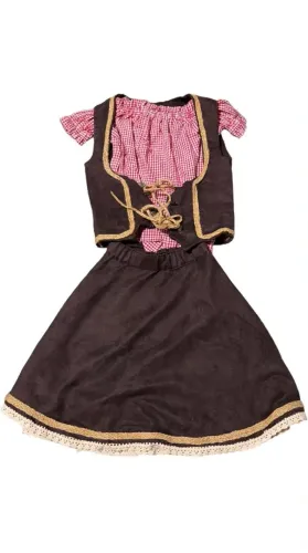 Traje Típico Infantil Tamanho 10