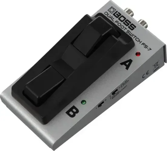 Pedal Boss Fs 7 Selector Duplo Cor Cinza - NOVO