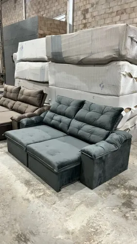 Sofá retrátil reciclável 2.00 metros $1300