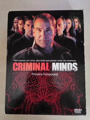 Box Set DVDs Criminal Minds Primeira Temporada Completa