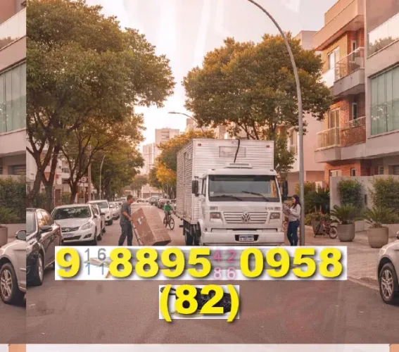 Frete para Ponta Verde, Jatiúca e Cruz das Almas! Agende sua mudança!