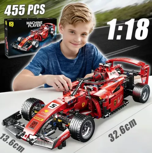 Carro Modelo Fórmula Carro Modelo Decoração Bloco de construção F1 1163pcs