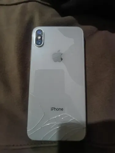 iphone x traseira quebrado câmera vibrando fauce id nn funciona