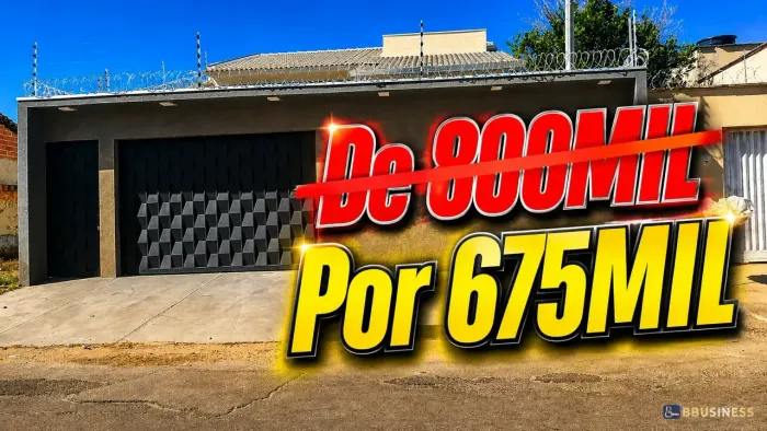 Casa à venda com 3 quartos, sendo 1 suíte - Jardim America, Porto Nacional, TO