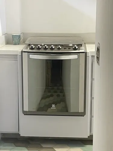 Fogão de Embutir Electrolux 56EXT 4 Bocas Acendimento Automático Grill