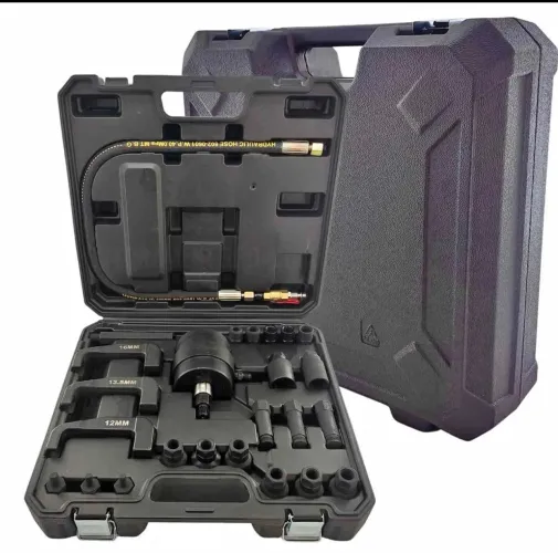 Kit Jogo Extrator Bico Injetores Diesel Pneumático 25Pçs <br>