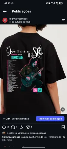 Camisa Guilherme de Sá - Loja Highway