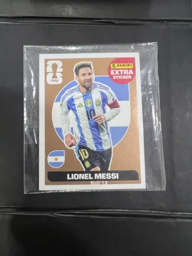 Figurinha Legend Lionel Messi bronze