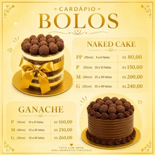 Bolos Aniversário