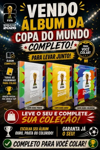 Álbum completo para colar
