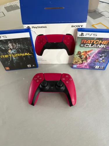 Controle PS5 + 2 Jogos