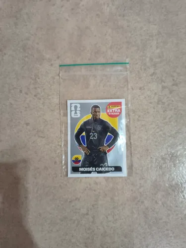 Figurinha legend prata do Moisés caicedo