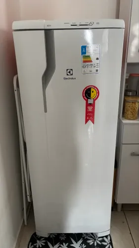 Geladeira Electrolux Cycle Defrost 240L Degelo Prático Uma Porta Branca