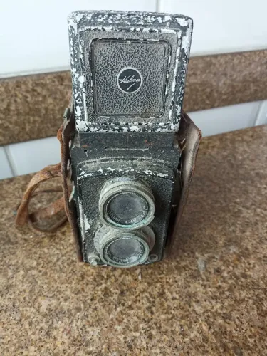Máquina fotográfica retrô