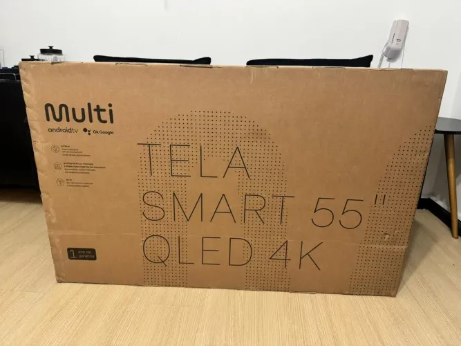 Smart TV Qled<br>55" 4K Multi Android 3HDMI 2USB - TL073