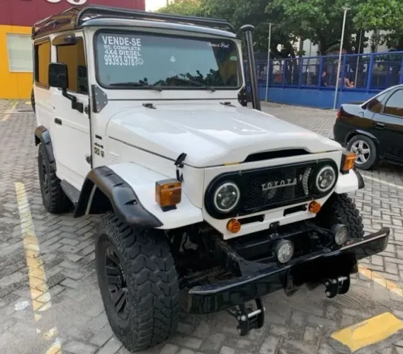 Toyota Band.Jipe Cap.de Aço Chas. Curto Diesel 1995