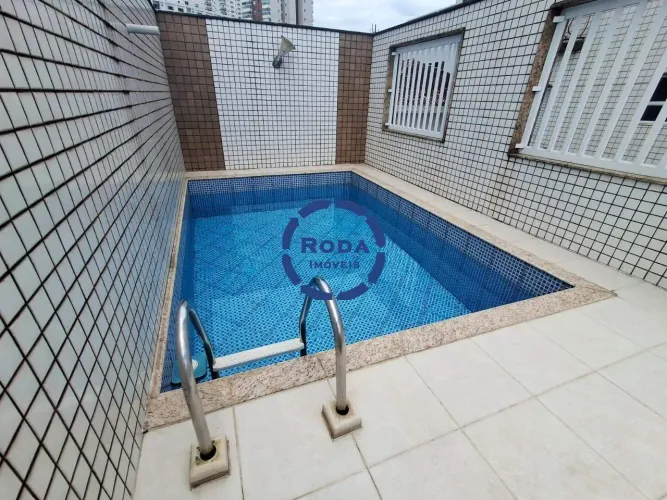 Casa Sobreposta Alta em Ponta da Praia, Santos 4 Quartos, Financia e Aceita Permuta