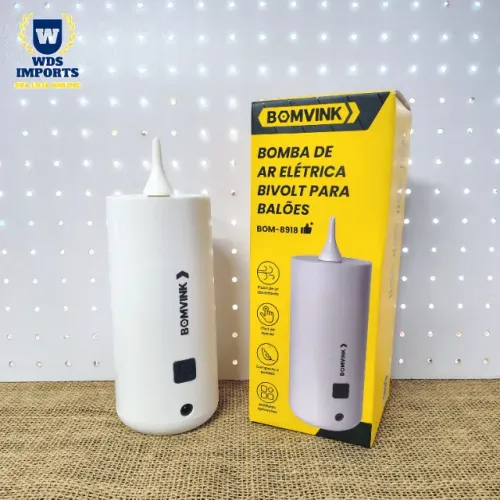Bomba De Ar Elétrica Para Balões E Bexigas Bivolt