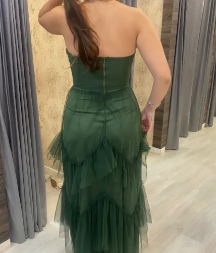 Vestido de festa tomara que caia