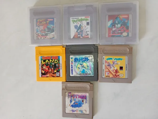 Lote de Jogos originais Gameboy Troco