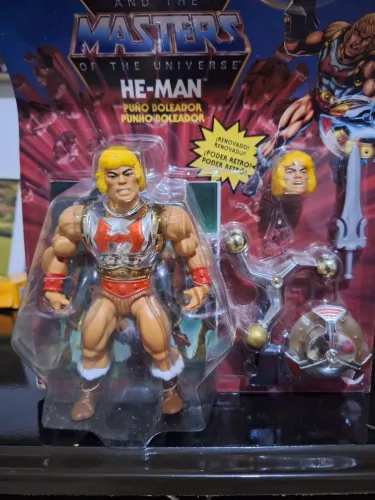 Boneco de açao master of universo