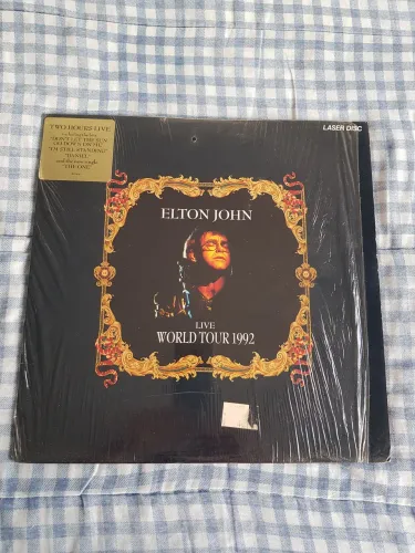 LD Laser Disc - Elton Jhon - Live World Tour 1992