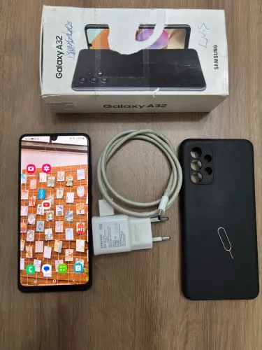 Galaxy a32 preto dual chip 128gb