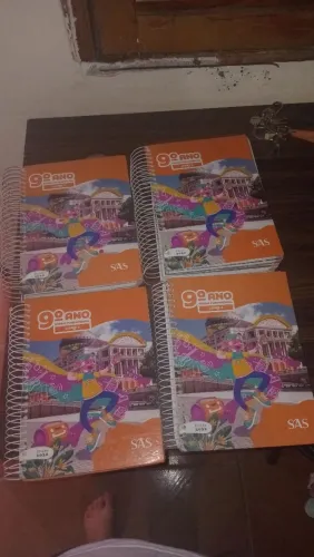 KIT 4 APOSTILAS SAS 9º ANO ENSINO FUNDAMENTAL
