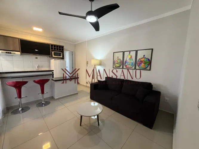 Apartamento mobiliado para alugar | Edifício Caires | Vila Santa Tereza, Bauru - SP
