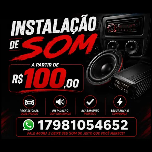 Instalação de som