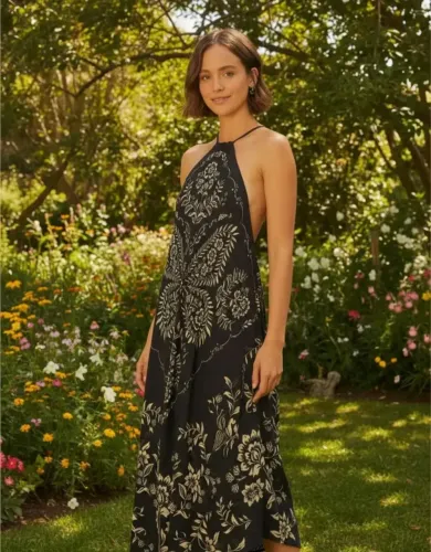 Vestido Cropped Borbolina - Farm