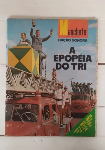 Revista Manchete (Junho/1970): A Epopéia do Tri ?