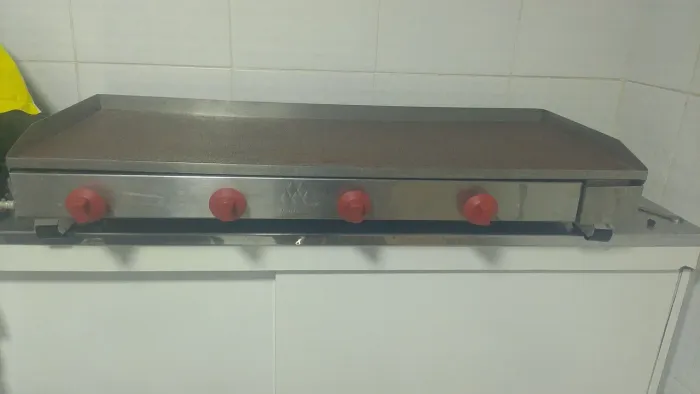 Chapa de hambúrguer a gás ! marchecon