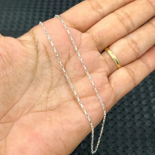 Corrente Prata 925 elo Cartier