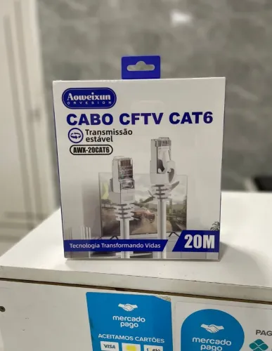 Cabo de rede cat 6 (20 metros) fazemos entregas