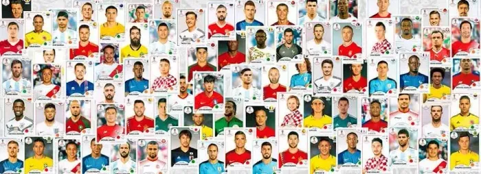 FIGURINHAS COPA 2018