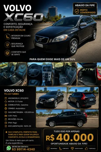 Volvo XC 60 2.0 T5 5P 2012
