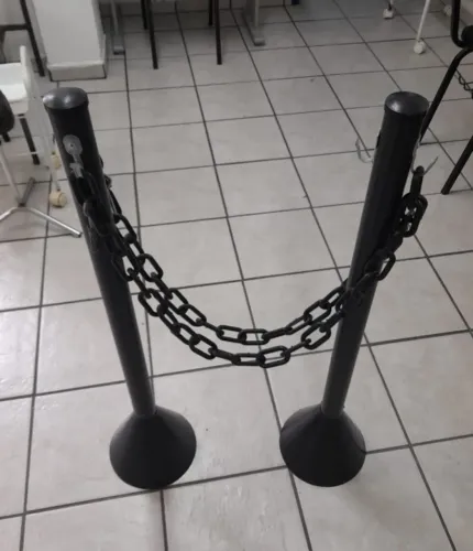 Vendo Organizador Fila Pedestal Separador + 10m Corrente